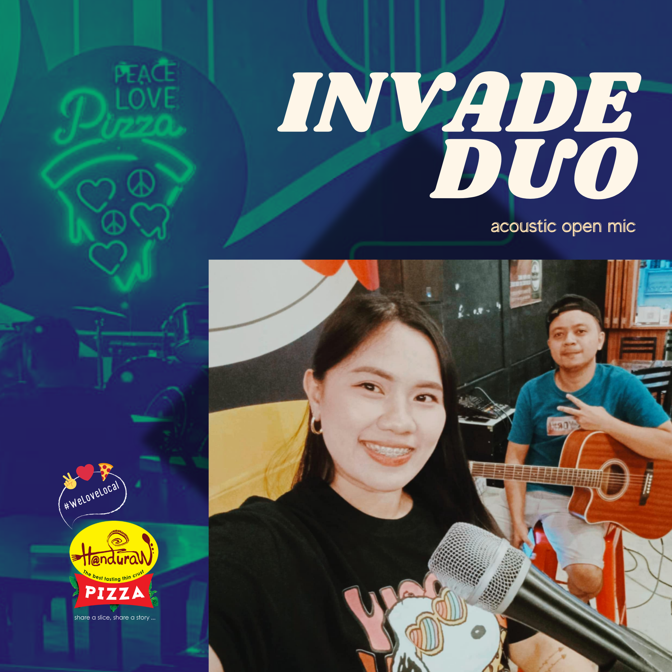 OPEN MIC NIGHT WITH INVADE DUO