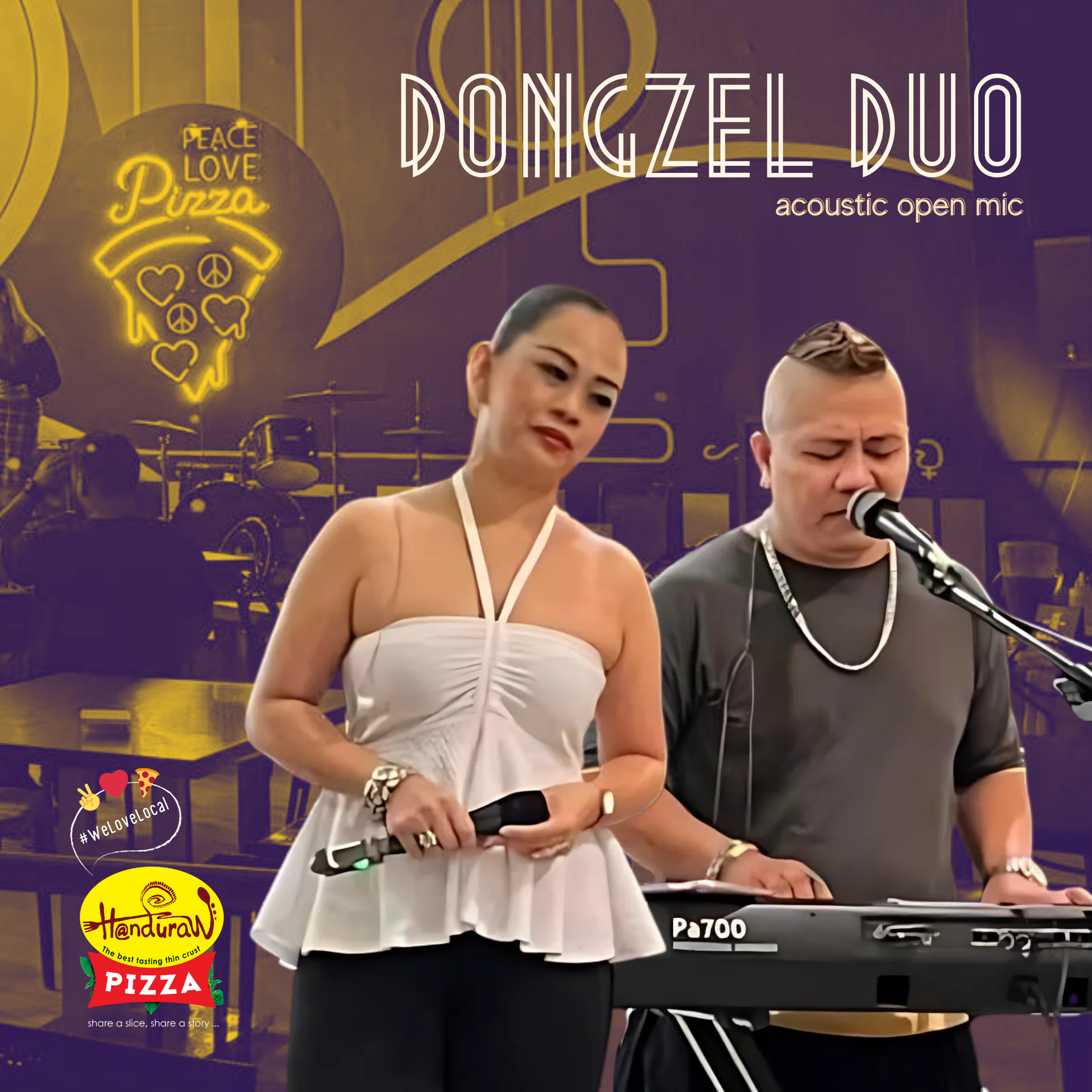 OPEN MIC NIGHT WITH DONGZEL DUO
